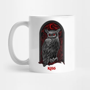 The Moon Owl Kiss Mug